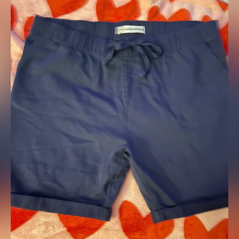 Women's NEQ Navy Shorts comfy great for summer SIZE XL